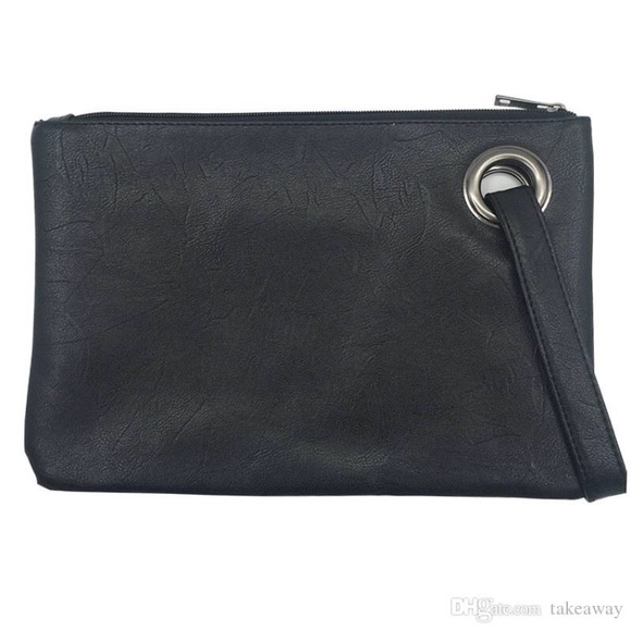 Handbags - WOMANS CLUTCH BAG WITH SIDE CLUTCH HANDEL